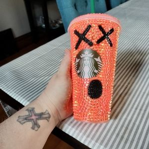 Spooky pumpkin tumbler